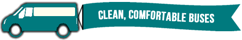 Clean, Comfortable Buses